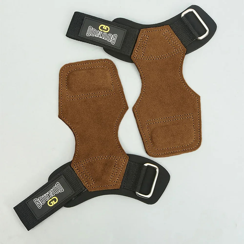 Leather Weightlifting Straps